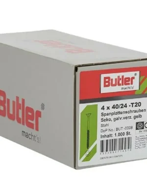 Butler Spanplattenschrauben 1000 Stück » 4 x 40 mm « T20 Direkt Vom Hersteller