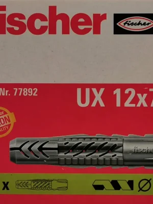 Garantierte Lieferung fischer Universaldübel » UX 12 x 70 « 20 Stück