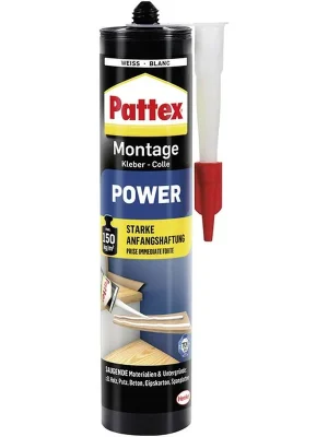 Pattex Montagekleber Power » 370 g « 150 kg/m² Highlight
