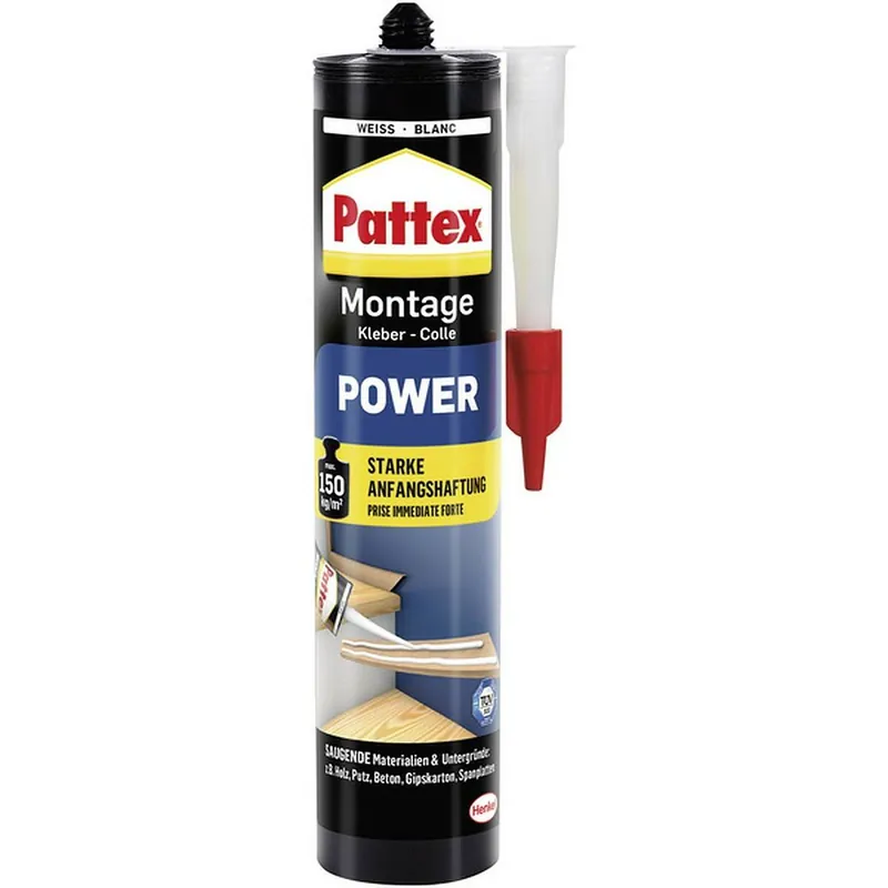 Pattex Montagekleber Power » 370 g « 150 kg/m² Highlight