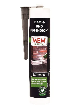 MEM Dach- und Fugendicht » Bitumen « 300 ml - Schwarz Direkt Vom Hersteller