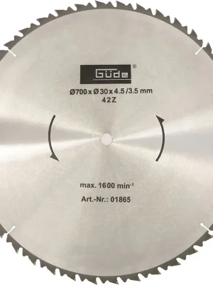 Güde Brennholzsägeblatt » HM 700x30x42Z « ⌀700 mm Ausverkauf