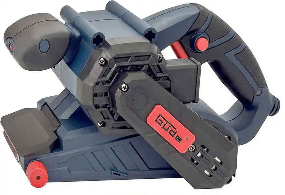 Güde Bandschleifer » BS 76-900 E « 900 Watt inkl. 2 Stk. Schleifbänder Schnäppchen