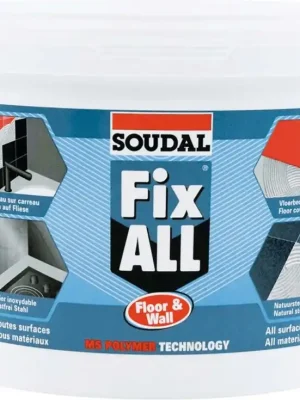 Soudal » Fix ALL Floor & Wall « dauerelastischer Flächenkleber - 4 kg Mega-Angebot