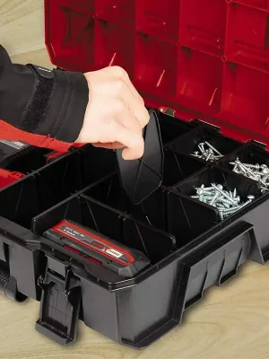 Billig Einhell System-Koffer » Kunststofffächer Set « E-Case-System geeigent