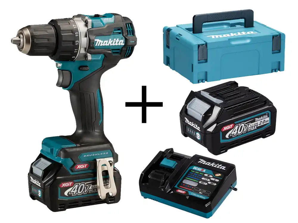 Makita Akku-Bohrschrauber » DF002GA202 « 40 Volt XGT max. Power Solange Der Vorrat Reicht