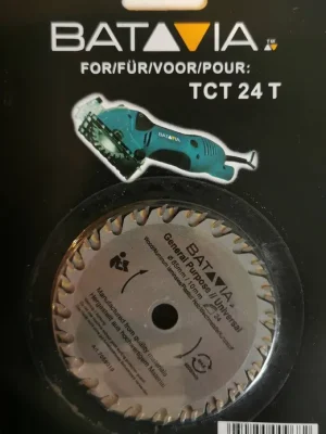 Expressversand BATAVIA Kreissägeblatt für » TCT 24 T « 85 mm Durchmesser, 2 Stück