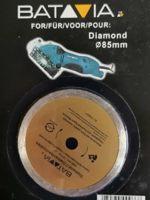 Markenware BATAVIA Kreissägeblatt » Diamond « 85 mm Durchmesser, 2 Stück
