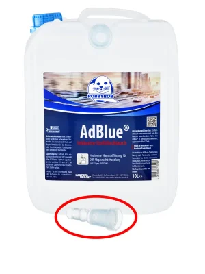 Neue Ware Robbyrob » AdBlue « 10 L Kanister mit Einfüllschlauch