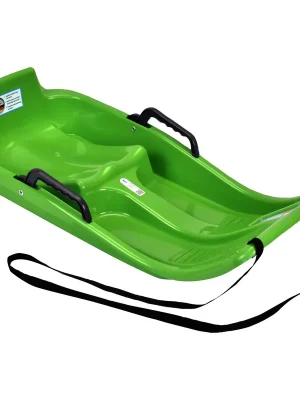 Zertifiziert KHW Mini-Bob » Snow Fun « Ab 5 Jahren - Grün/Apfel