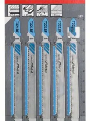Bosch Stichsägeblätter » 5er Packung «für Metall Aktuell