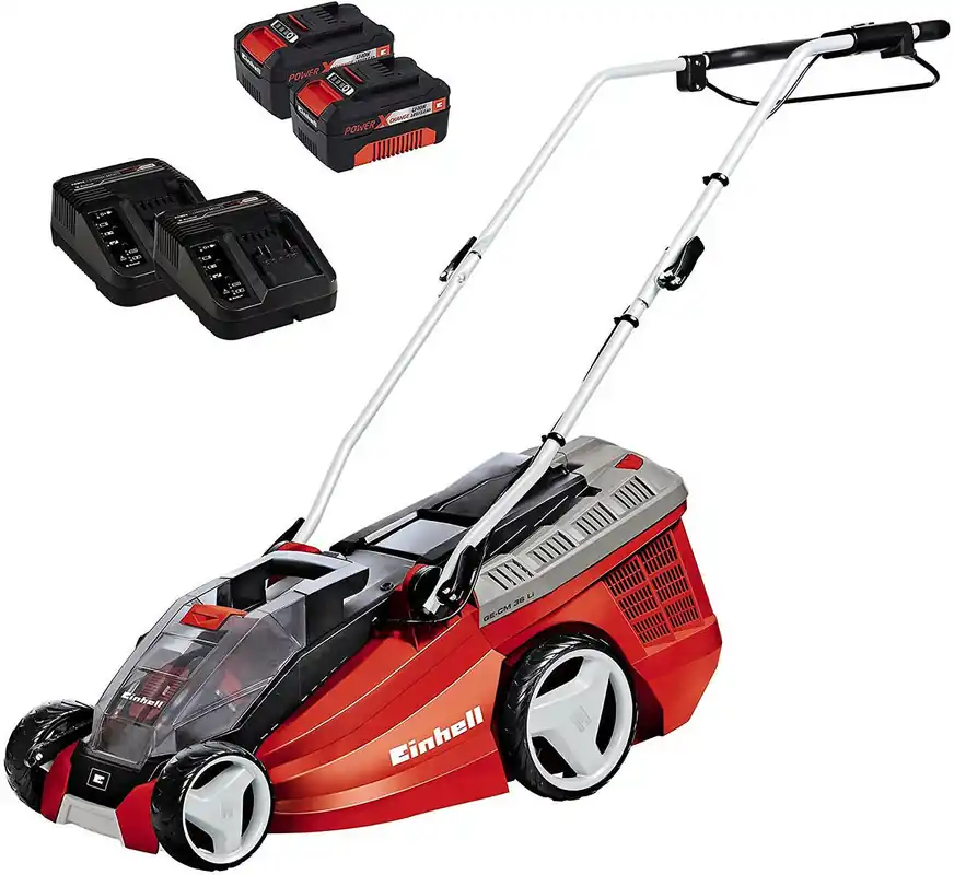 Schnäppchen Einhell Akku-Rasenmäher » GE-CM 36 LI M Kit « 36V (2x3,0 Ah) Twinpack