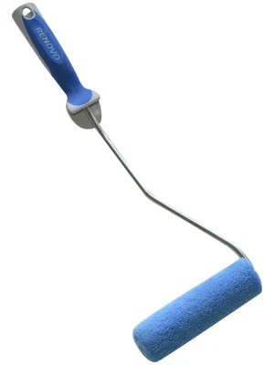 Mega-Angebot Renovo Lackierrolle » Blue-Felt Roller « Inkl. Soft-touch Griff, 12 cm
