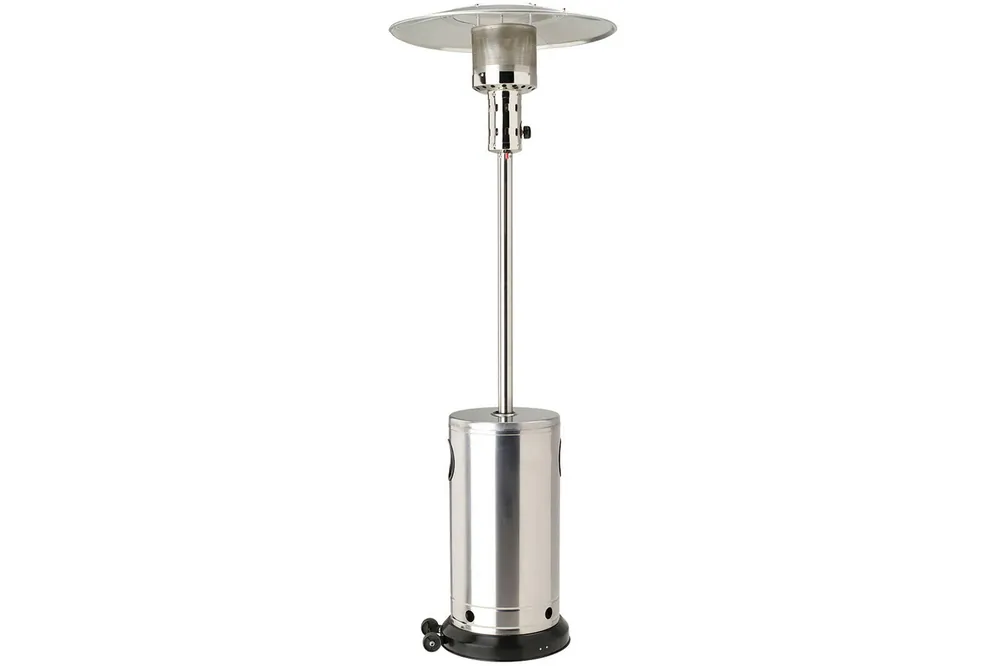 Hamson Heizstrahler » Gas « Edelstahl, 11 kg Flasche verstaubar Wochenendangebot