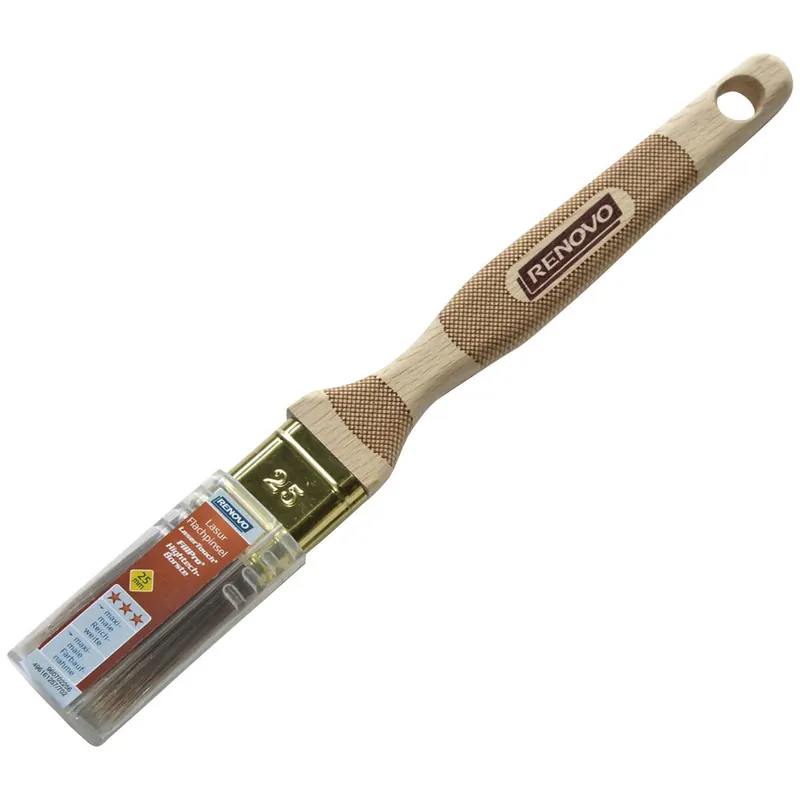 Renovo » Lasur-Flachpinsel 25 mm « Fill-Pro Hightechborste Echt