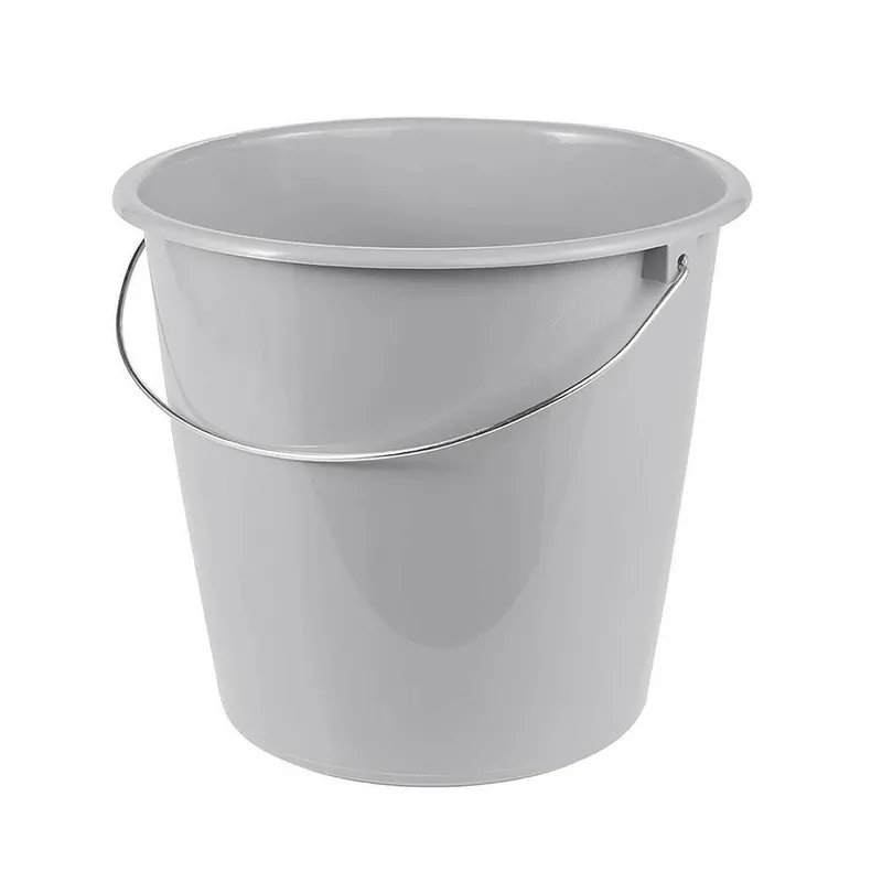 Keeeper Eimer mit Metallbügel » Nordic Grau « 10 Liter Must-Have