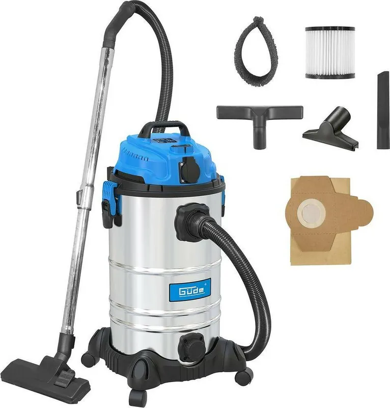 Billig Güde Nass-Trockensauger » GNTS 30L « Edelstahl 30 Liter