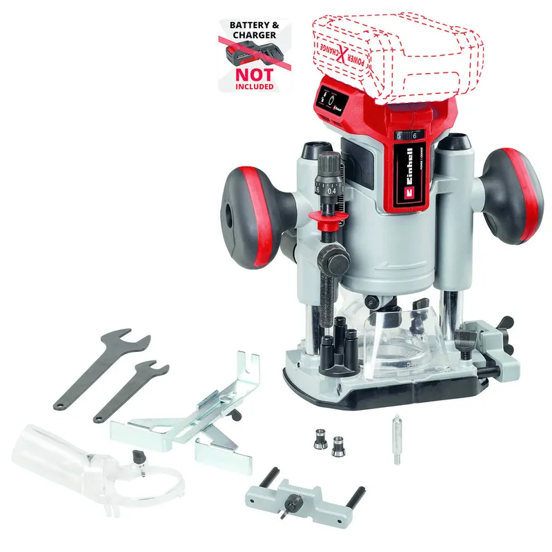 Neue Kollektion Einhell Akku-Oberfräse » TP-RO 18 Li BL Solo « PurePOWER Brushless 18V