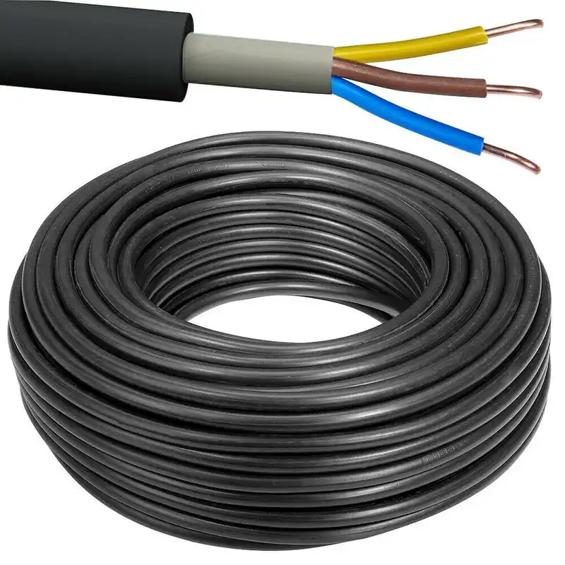 Echt Waskönig+Walter Erdkabel 25 Meter » 3x 1,5mm² « 230 Volt