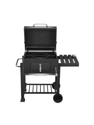 El Fuego Holzkohlegrill » Ontario Deluxe « Mit Thermometer, 56 x 42cm Finale Aktion
