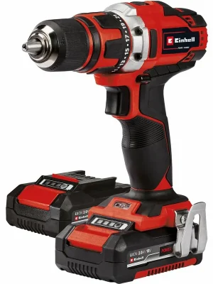 Begrenztes Angebot Einhell Akku-Schlagbohrschrauber » TE-CD 18/40 Li-i +64 (2x 2,0 Ah) « 18 V
