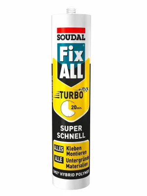Fix ALL Turbo Montagekleber » Weiß « 430 g Meistverkauft
