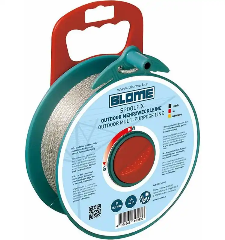 Blome SpoolFix Wäscheleine » 60 Meter « Top-Angebot