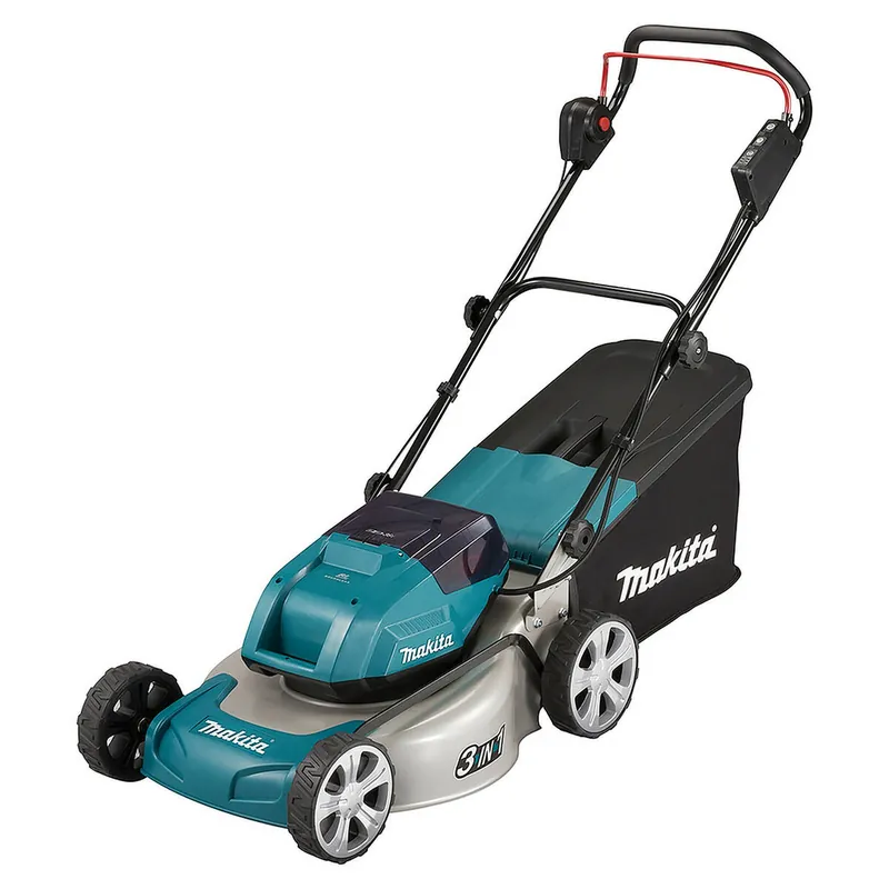 Makita Akku-Rasenmäher » DLM463Z « 2x18V, brushless, 60 l Fangkorb Top-Preis