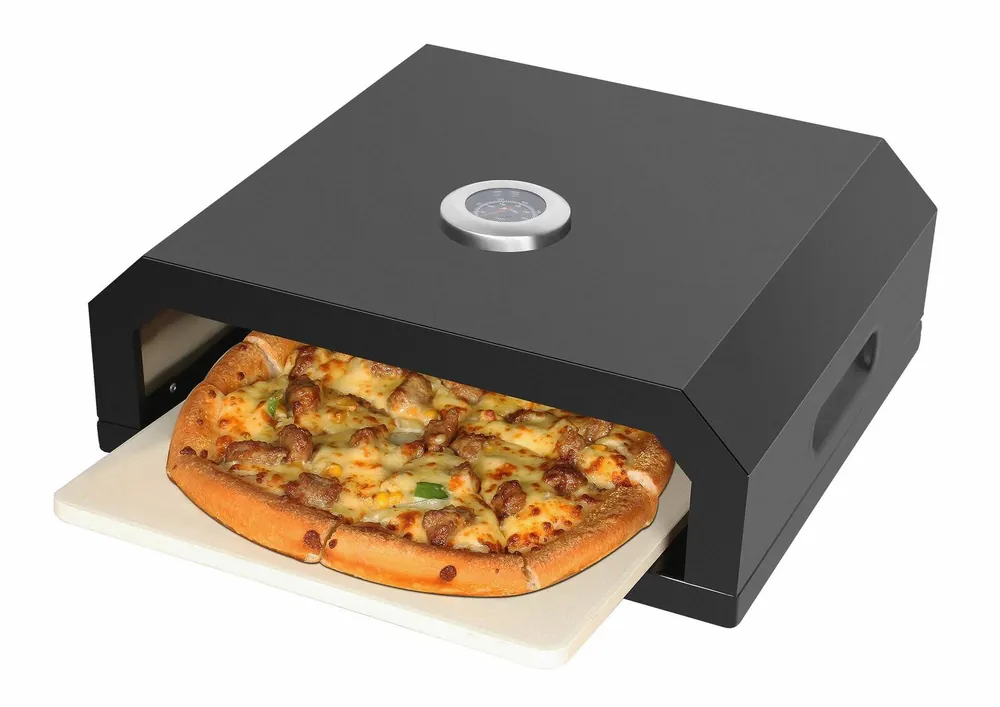 Sofort Bestellen El Fuego Pizzaaufsatz » AY0375 « 30x30 cm, für alle Grillarten