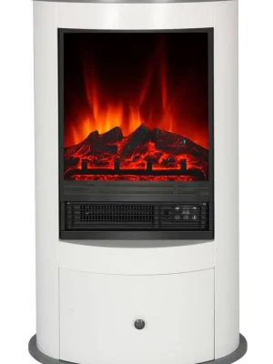 El Fuego Elektrokamin » Wien II « AY0718, weiß, dimmbar, Timerfunktion Sale