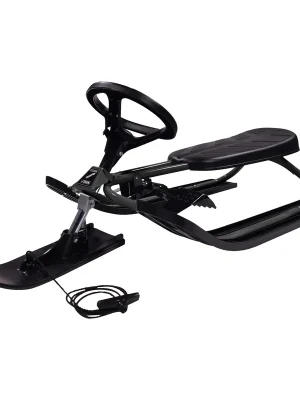 Jetzt Bestellen Stiga Lenkschlitten » Snowracer Iconic « 3-Kufen Racer, graphite grey