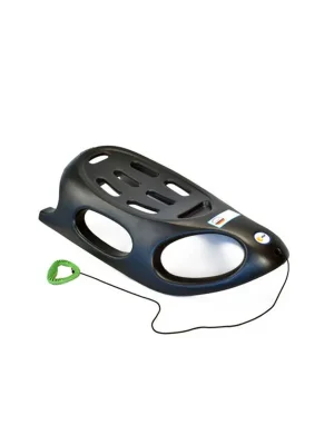 KHW Profi Schlitten » Crazy Bob « Schwarz, inkl. Edelstahlkufen Top-Angebot