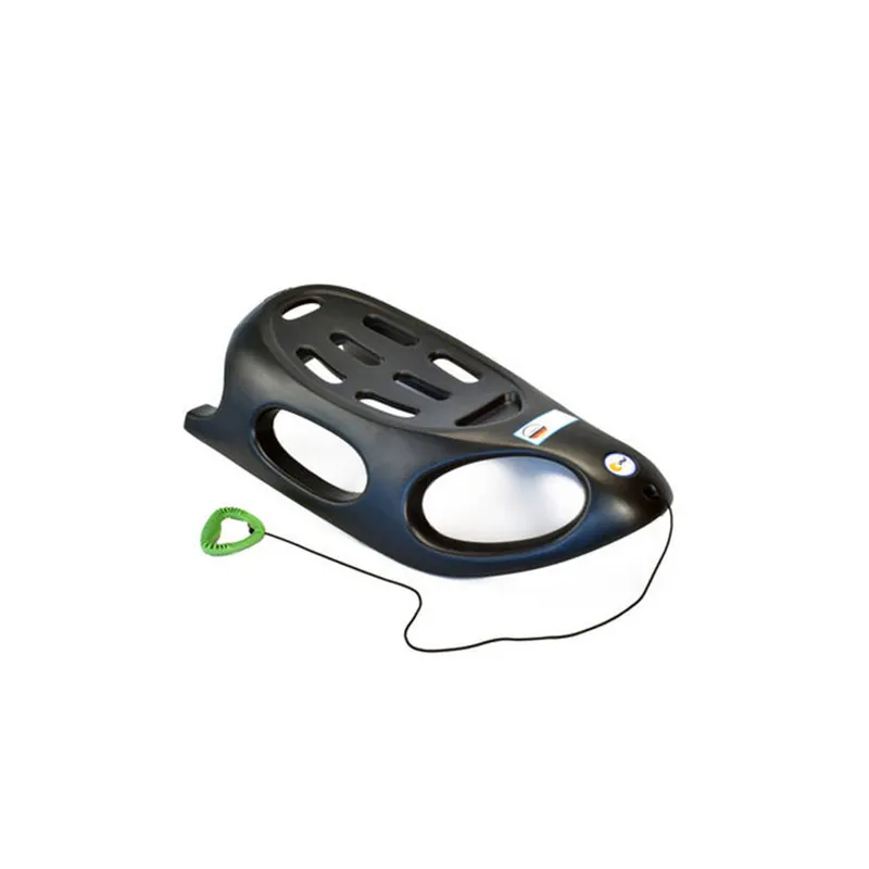 KHW Profi Schlitten » Crazy Bob « Schwarz, inkl. Edelstahlkufen Top-Angebot