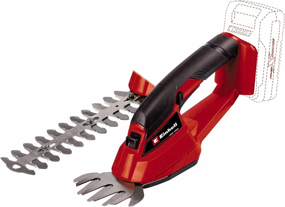 Preiswert Einhell Akku-Gras- und Strauchschere » GE-CG 18/100 Li-Solo « Softgrip