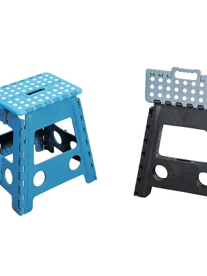 Kesper Klapphocker » 31x 22 x 39 cm « Blau/ Schwarz Sortiert Ausverkauf