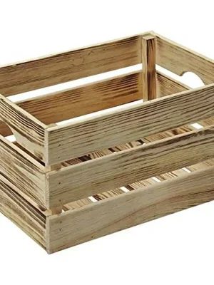 Günstig Kesper Aufbewahrungsbox » 23 x 40 x 30 cm « Kiefernholz geflammt