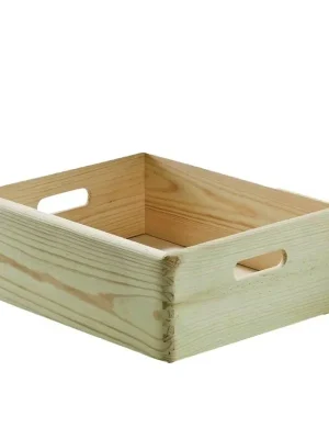 Kesper Allzweckkiste » 30 x 20 x 14 cm « Kiefernholz Echt