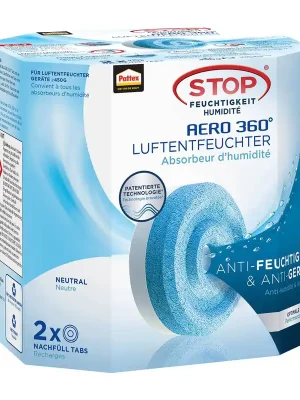Pattex Nachfüll-Tabs » für AERO 360° « 2x 450 g, Anti Feuchtigkeit- und Geruch Nur Heute