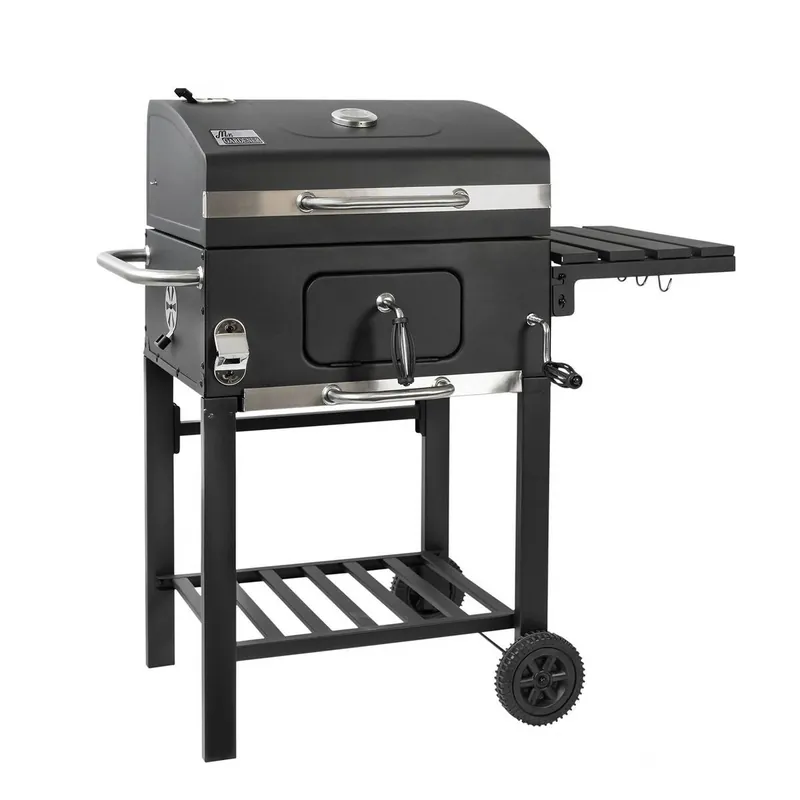 Thor Holzkohlegrill » Ottawa « Rost-in-Rost System, 53 x 42 cm Nur Heute