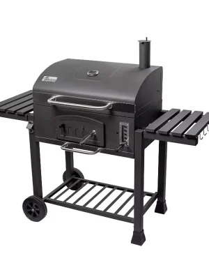 Mr. Gardener Holzkohlegrill » Ottawa XXL P « 80x42cm, Rost-in-Rost Sichere Zahlung