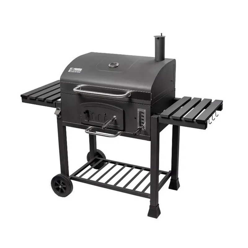 Mr. Gardener Holzkohlegrill » Ottawa XXL P « 80x42cm, Rost-in-Rost Sichere Zahlung