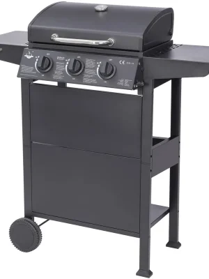 Bestseller El Fuego Gasgrill » San Jose « 3x Edelstahlbrenner 8,4 kW, Thermometer