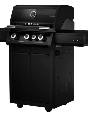 Mr. Gardener Gasgrill » Kingman 3 MK « Inkl. Seitenkocher Schnäppchen