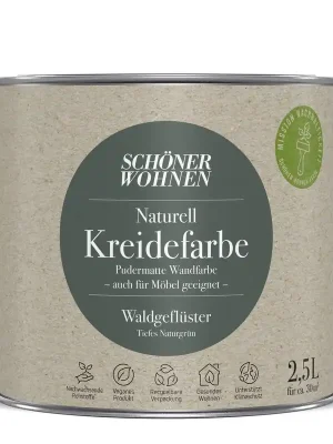 Top-Seller Schöner Wohnen Kreidefarbe » Waldgeflüster « 2,5 L matt