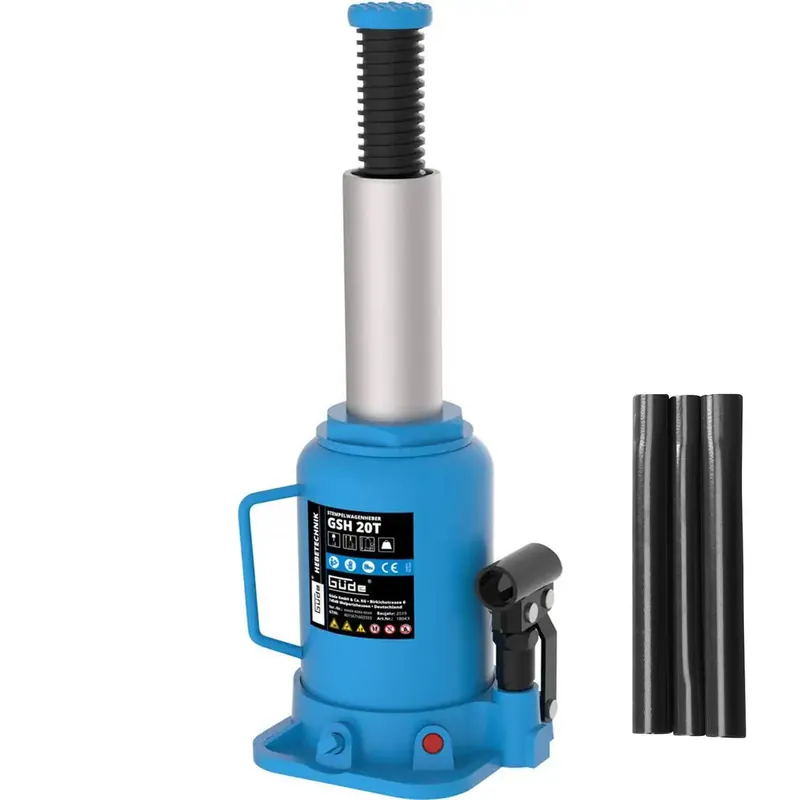 Güde Stempelwagenheber » GSH 20T « 20 T, hydraulik, Pumphebel 3-teilig Super-Preis