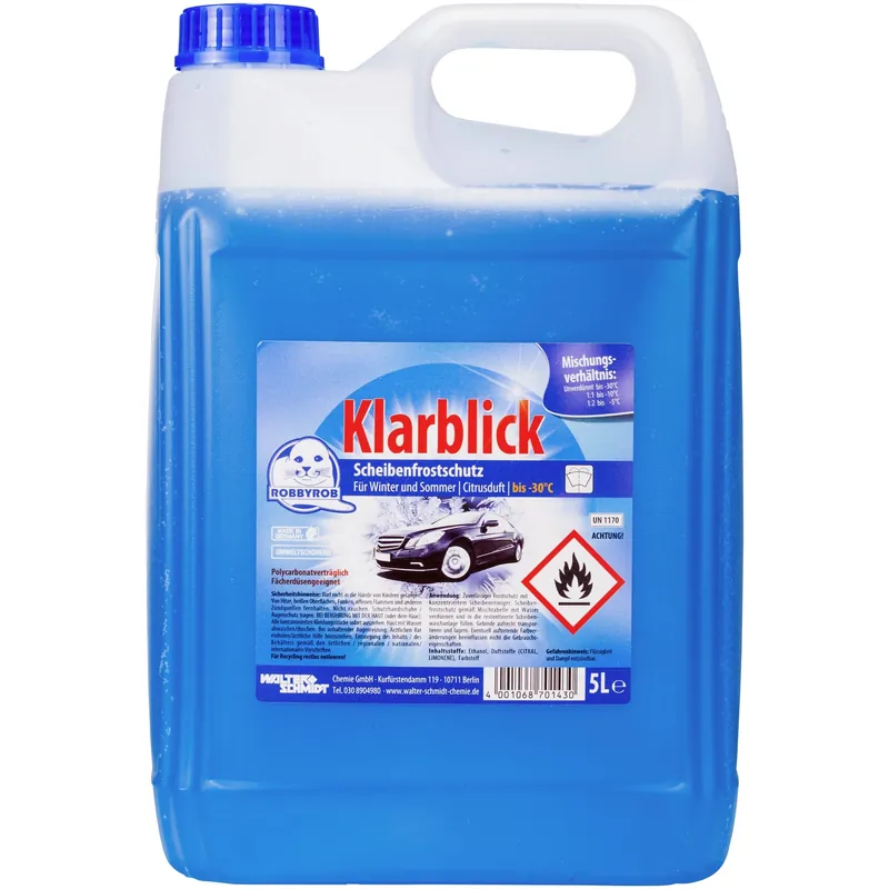 Robbyrob Scheibenfrostschutz » 8701430 / Klarblick « -30 °C, 5 Liter Solange Der Vorrat Reicht