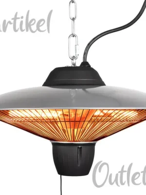 ♦ OUTLET ♦ EUROM Party-Deckenstrahler » 1502 « 2 Heizstufen und 1500 Watt Jetzt Kaufen