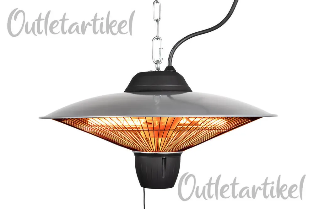 ♦ OUTLET ♦ EUROM Party-Deckenstrahler » 1502 « 2 Heizstufen und 1500 Watt Jetzt Kaufen