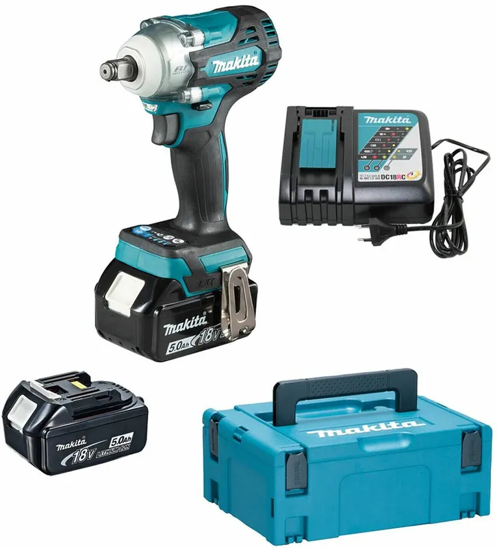 Makita Akku-Schlagschrauber » DTW300RTJ « inkl. 2x 5.0 Ah 18V Akkus Top-Angebot