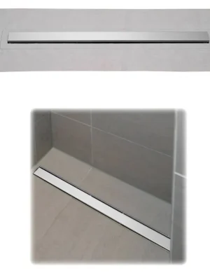 Beliebt Schütte Duschrinne inkl. Edelstahlabdeckung, 80 cm, Ablauf, Dusche, Dusch-Rinne